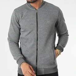 Meilleur prix ⭐ Veste Zippée RBL6308 Gris de Classic Series 👍