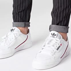 Meilleure vente ✨ Pantalon A Rayures Ponte Roma Noir de Classic Series ❤️ -Classic Series Soldes denim project 218350 DP7001 BLACK WHITE PIN 20200511T190812 03