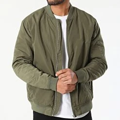 Acheter 👍 Bomber Classic DP3041 Vert Kaki de Classic Series 😀 -Classic Series Soldes denim project 289500 DP3041 140 20211028T161718 03