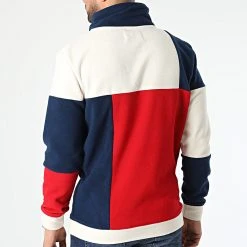 Acheter ✨ Sweat Polaire Col Zippé DP-10022 Bleu Marine Beige Rouge de Classic Series 🛒 -Classic Series Soldes denim project 345547 DP 10022 123 490 20221028T161347 04