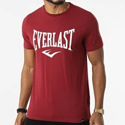 Remise ❤️ Tee Shirt Russell Bordeaux de Classic Series 🎉