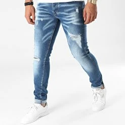 Bon marché 👏 Jean Slim 2940 Bleu Denim de Classic Series 🛒