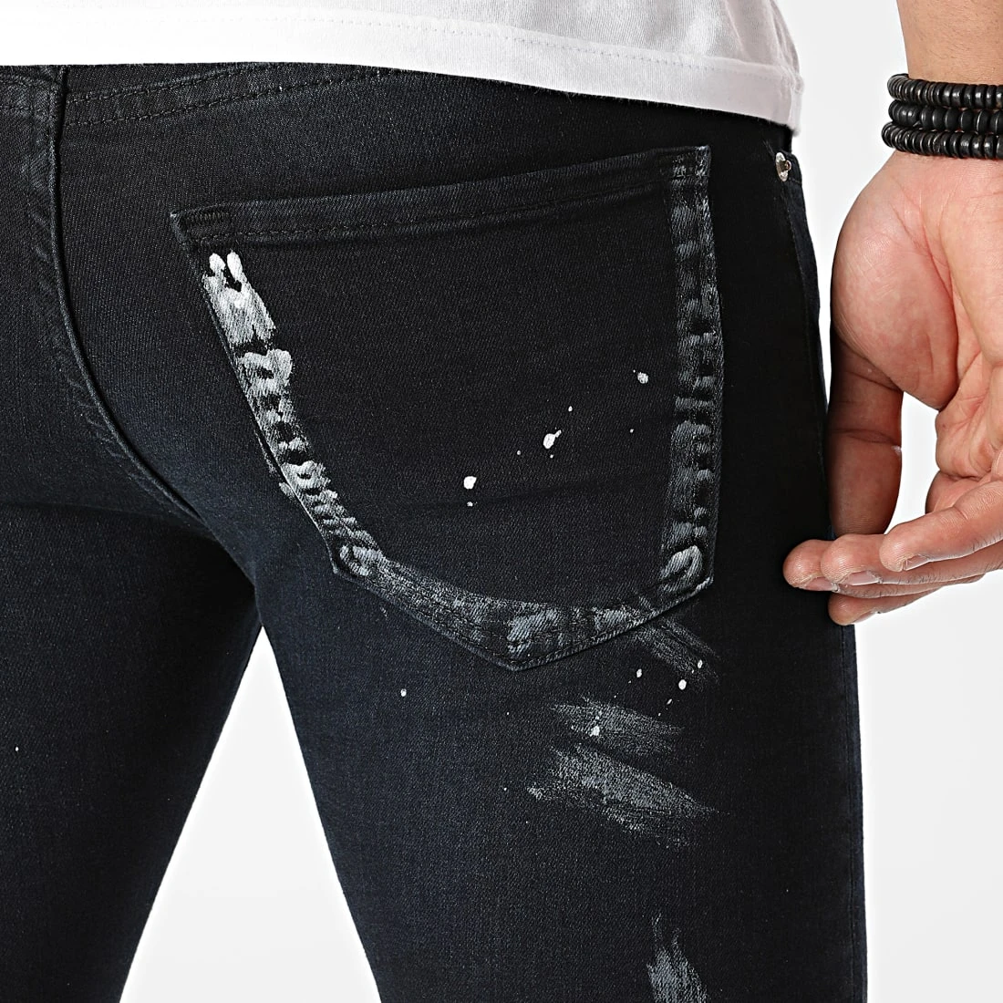 Meilleure vente ❤️ Jean Slim 2929 Bleu Brut de Classic Series ✨ 4 Meilleure vente ❤️ Jean Slim 2929 Bleu Brut de Classic Series ✨ – Image 2