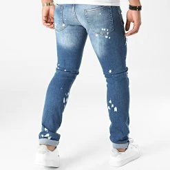 Acheter ✨ Jean Slim 2932 Bleu Denim de Classic Series 🌟 -Classic Series Soldes grj denim 288612 2932 BLUE 20211014T150855 04