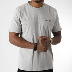 Acheter 👍 Tee Shirt Tetrad Gris Taupe de Classic Series 🌟 -Classic Series Soldes nicce london 286138 213 1 09 04 0052 20210930T155829 03