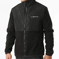 Promo 🛒 Veste Zippée Polaire Sanford Noir de Classic Series ✔️