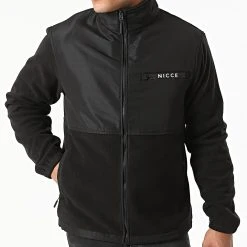 Promo 🛒 Veste Zippée Polaire Sanford Noir de Classic Series ✔️ -Classic Series Soldes nicce london 288656 203 1 01 21 0001 20211018T161444 03