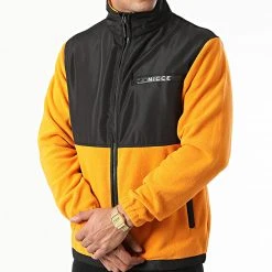 Grosses soldes ⭐ Veste Zippée Polaire Sanford Noir Orange de Classic Series ❤️ -Classic Series Soldes nicce london 288658 203 1 01 21 0458 20211018T161255 03