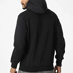 Coupon 🛒 Sweat Capuche Cedar Noir de Classic Series 🎁 -Classic Series Soldes nicce london 297980 0118 K008 0001 20220119T145058 04
