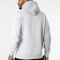 Acheter ⌛ Sweat Capuche Panama Gris de Classic Series 👍 -Classic Series Soldes nicce london 309523 0237 K008 0527 20220322T143016 04