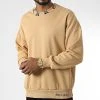 De gros ⌛ Sweat Crewneck 22-K030 Beige de Classic Series ✔️ -Classic Series Soldes none 345957 22 K030 TAN 20221031T151052 01