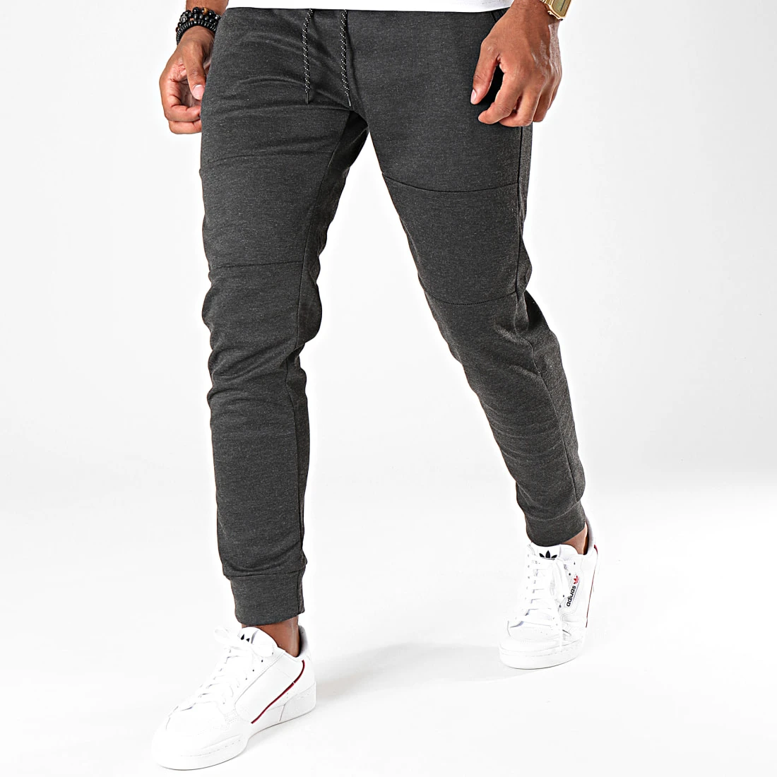 Offres 👏 Pantalon Jogging SP1594 Gris Anthracite Chiné de Classic Series ✔️ 2 Offres 👏 Pantalon Jogging SP1594 Gris Anthracite Chiné de Classic Series ✔️