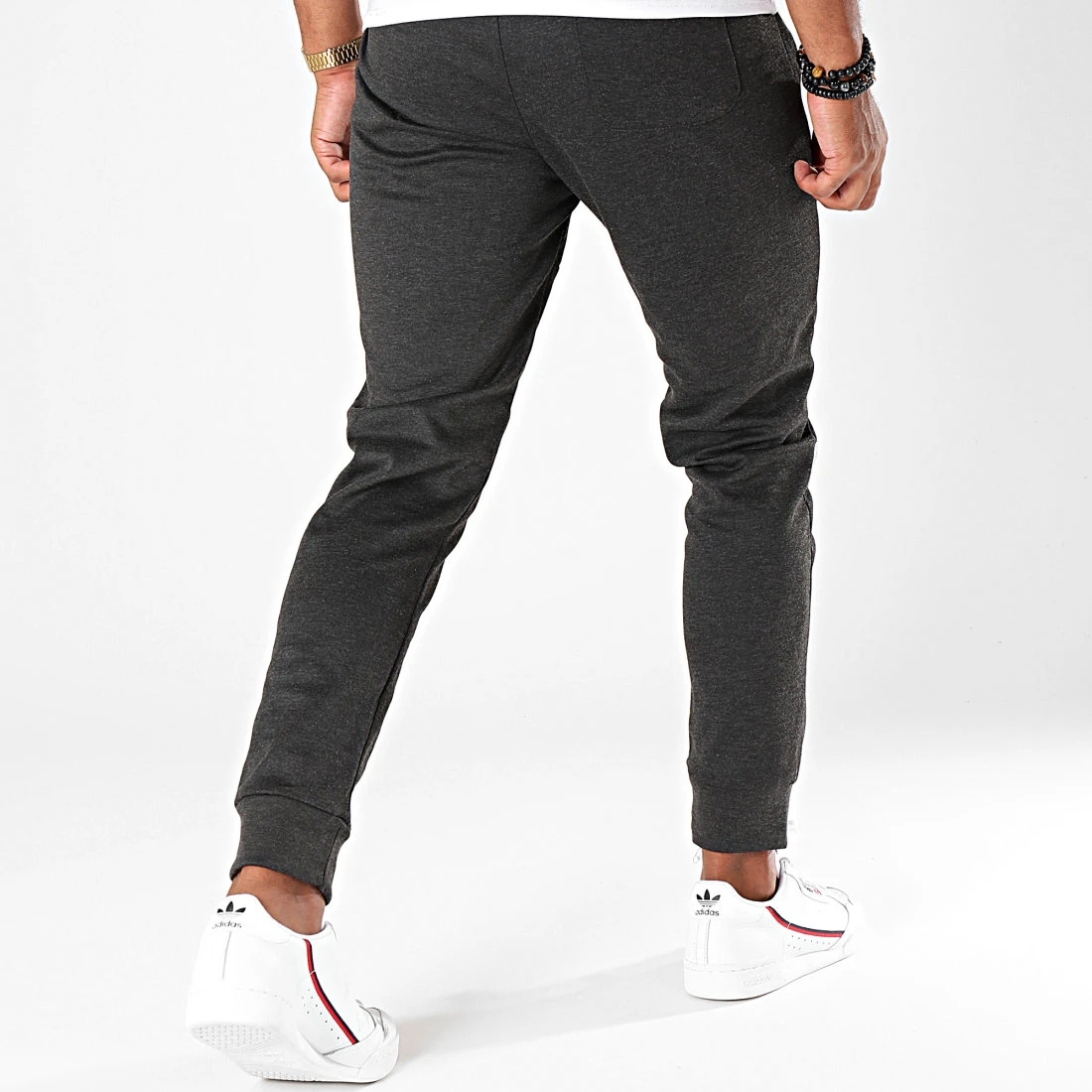 Offres 👏 Pantalon Jogging SP1594 Gris Anthracite Chiné de Classic Series ✔️ 6 Offres 👏 Pantalon Jogging SP1594 Gris Anthracite Chiné de Classic Series ✔️ – Image 5