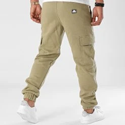 Offres 🎁 Pantalon Jogging SP118 Vert Kaki de Classic Series ✔️ -Classic Series Soldes south pole 288457 SP118 KHAKI 20211020T134918 04