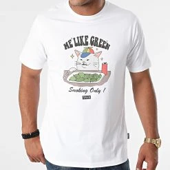 De gros 😉 Tee ✔️ Shirt Like Green Blanc de Classic Series ❤️ -Classic Series Soldes tealer 272496 ME LIKE GREEN TEE WHITE 20210705T155052 03