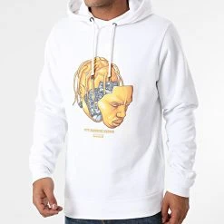 Acheter ⭐ Sweat Capuche Stargazing Blanc de Classic Series ✨