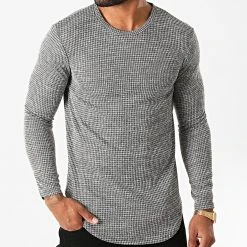 Meilleur prix 🤩 Pull Slim U2213 Gris Chiné de Classic Series 🎉 -Classic Series Soldes terance kole 230102 U2213 GRIS 20200916T140837 03