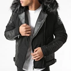 Top 10 ❤️ Veste Zippée Capuche 79621 Noir de Classic Series 🌟