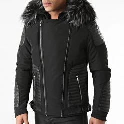 Top 10 ❤️ Veste Zippée Capuche 79621 Noir de Classic Series 🌟 -Classic Series Soldes terance kole 290997 79621 2 20211111T155502 03