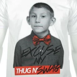 Promo 😀 Tee Shirt Dewey Blanc de Classic Series 🤩 -Classic Series Soldes thug n swag 20146 tns ts dewey blc 20180712T084205 02