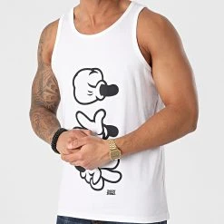 Nouveau 🌟 Débardeur Game Blanc de Classic Series ✨ -Classic Series Soldes thug n swag 253837 TNS DEB GAME BLC 20210223T152635 03